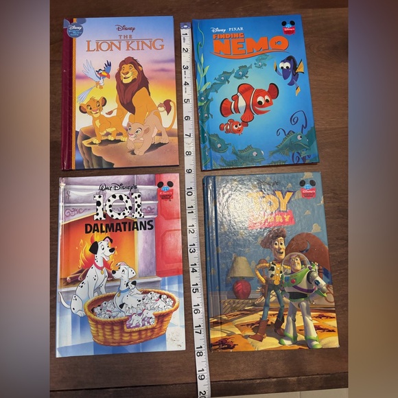 Disney Colorful Storybook Collection of 4 hardcover classic books - Picture 2 of 12